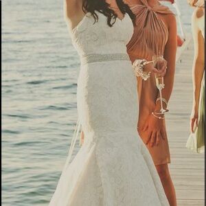 Tara Keely Fit and Flare wedding dress Lace